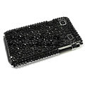 Bling crystal for Samsung i9000 case - black